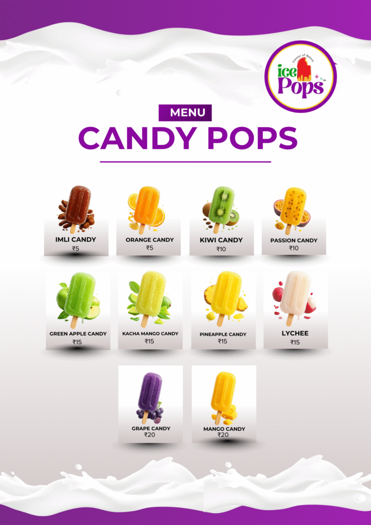 ice pops candy